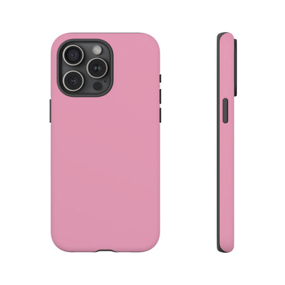 Light Pink Tough Cell Phone Case Matte or Glossy Protective Case iPhone Samsung