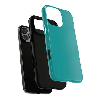 Deep Aqua Tough Cell Phone Case Matte or Glossy Protective Case iPhone Samsung