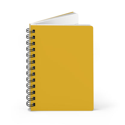 Honey Yellow Spiral Lined Notebook 150 Page Journal | Coordinated Collection