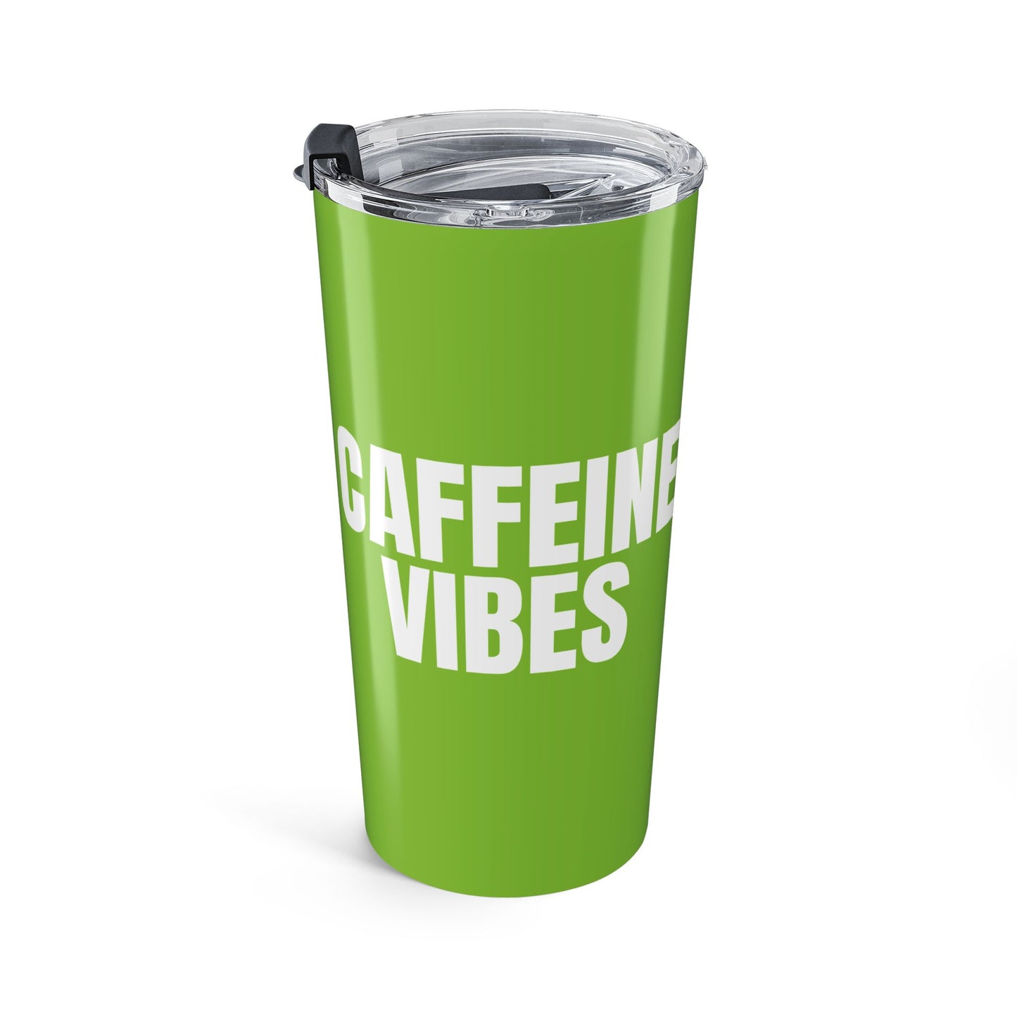 Muted Lime Caffeine Vibes 20oz Stainless Steel Tumbler | Color Coordinated Collection
