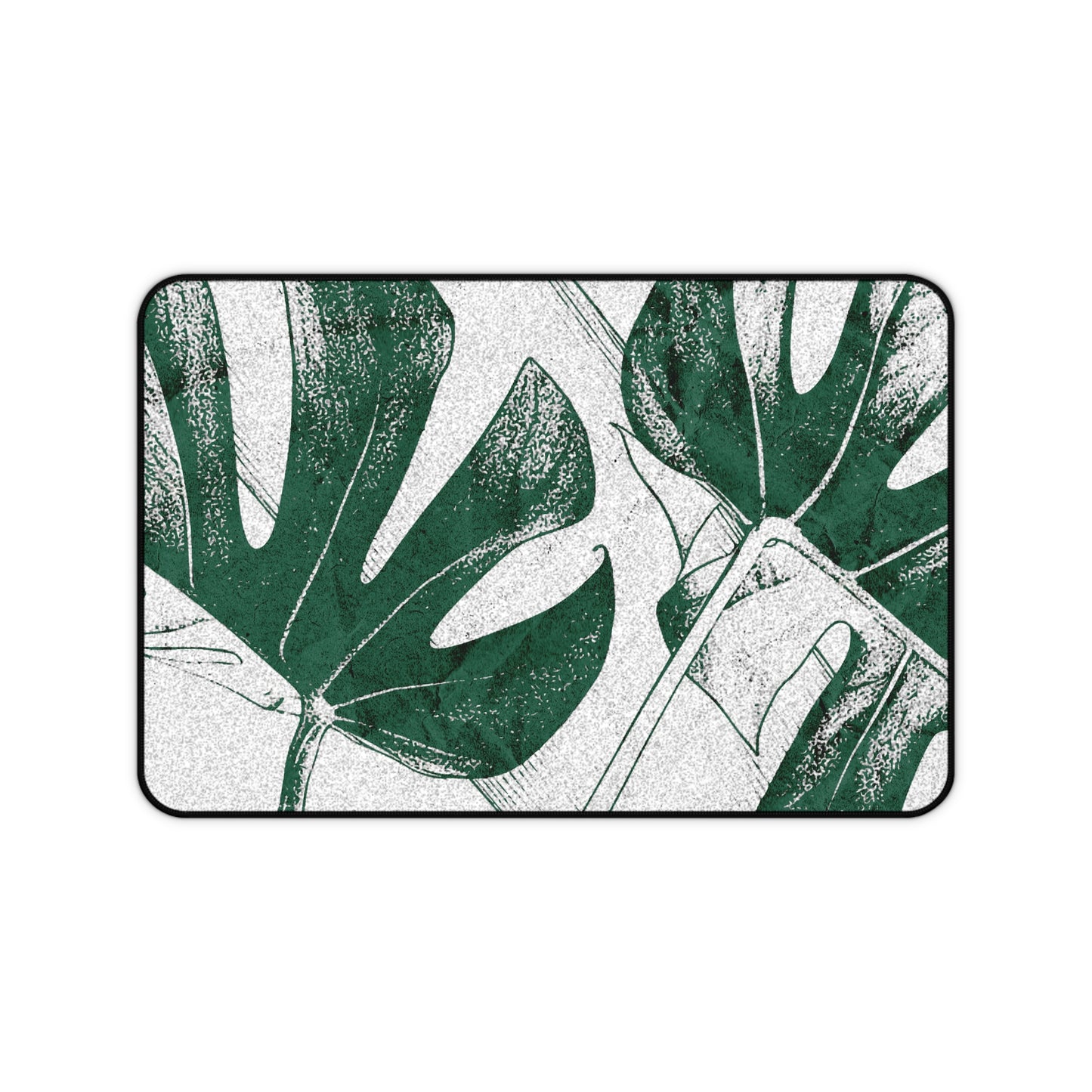 Monstera Leaf Green Desk Pad
