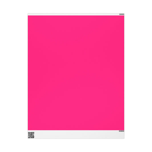 Pink Wrapping Paper Matte or Glossy Gift Wrap 3 Sizes Fine Art Paper