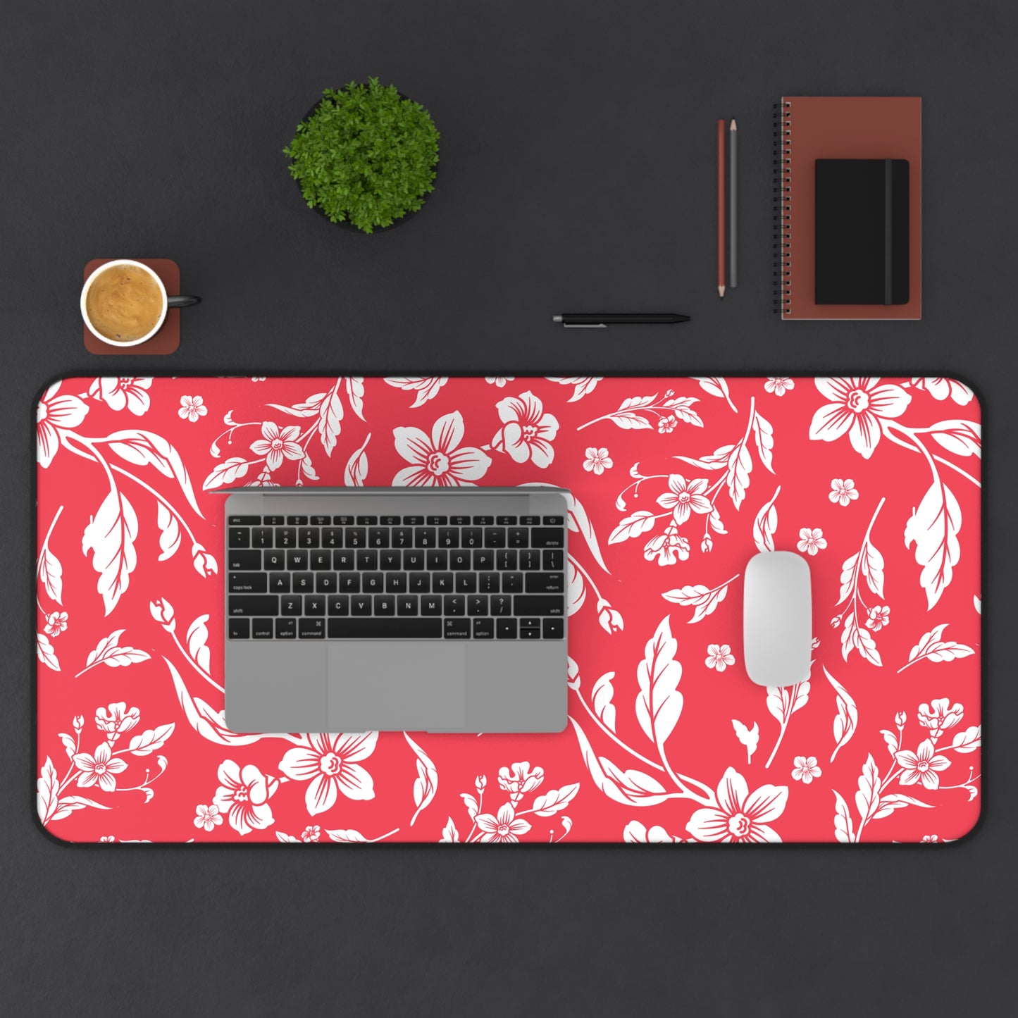 First Love Floral Desk Pad (12x18, 12x22 or 16x32)