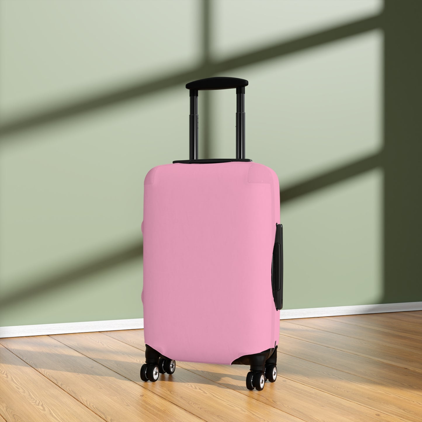 Light Pink Luggage Cover Travel Suitcase Cover Protective Stretch Cover