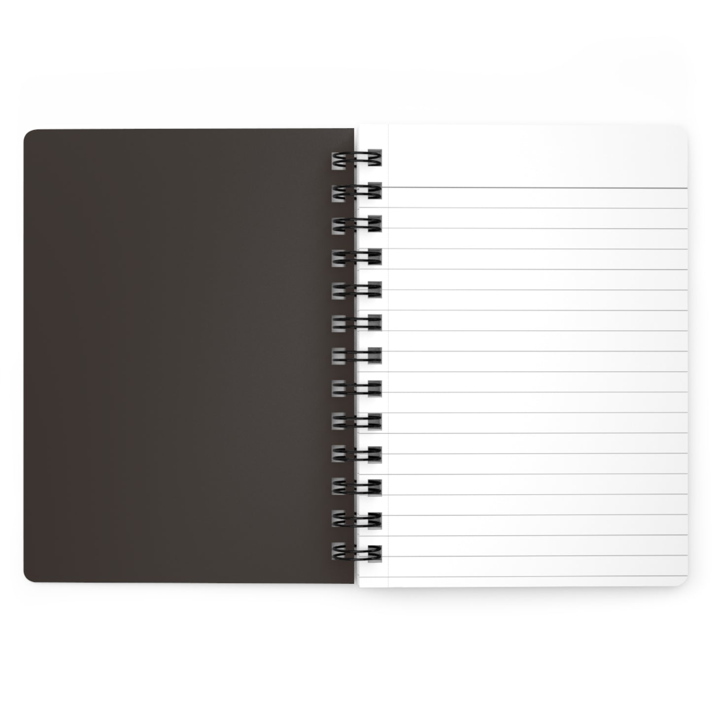 Muted Charcoal Spiral Lined Notebook 150 Page Journal | Coordinated Collection