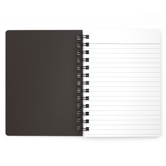 Muted Charcoal Spiral Lined Notebook 150 Page Journal | Coordinated Collection