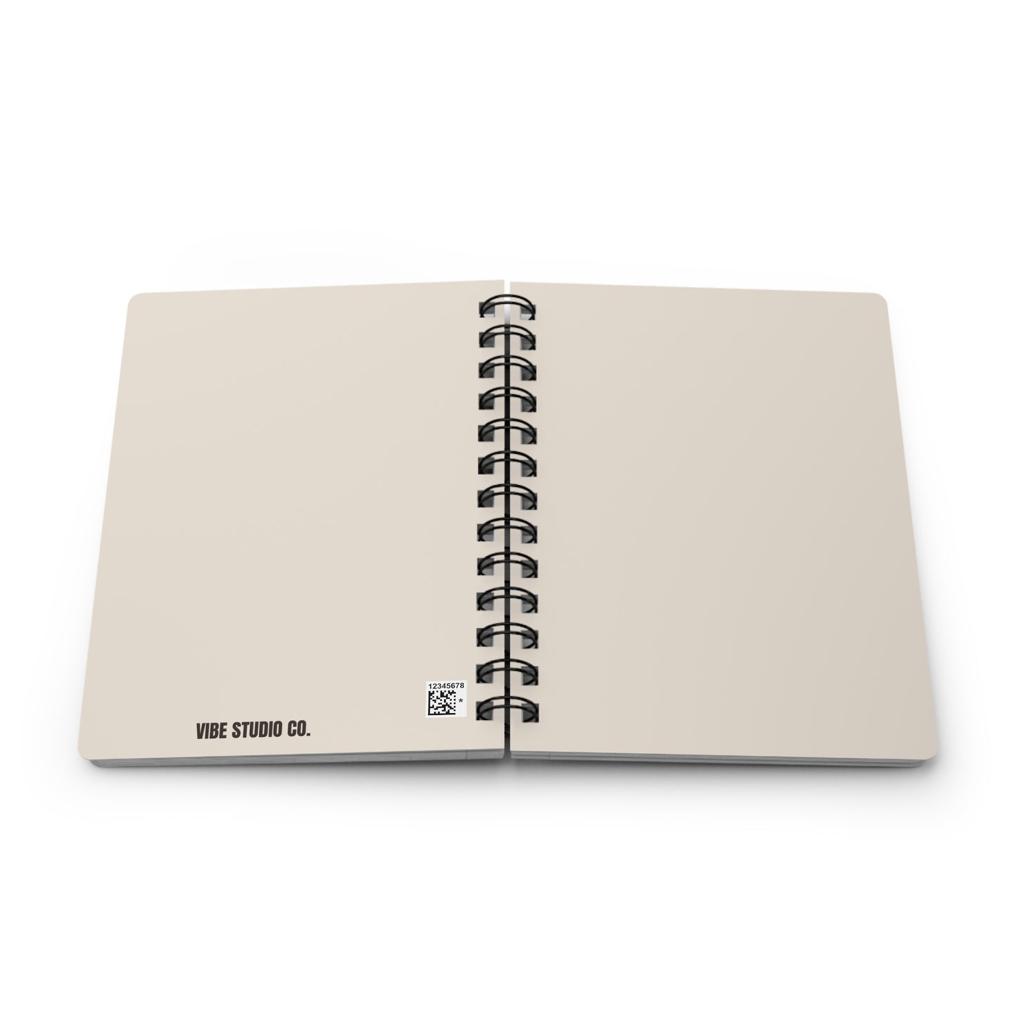Latte Cream Spiral Lined Notebook 150 Page Journal | Coordinated Collection