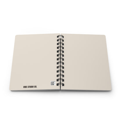 Latte Cream Spiral Lined Notebook 150 Page Journal | Coordinated Collection