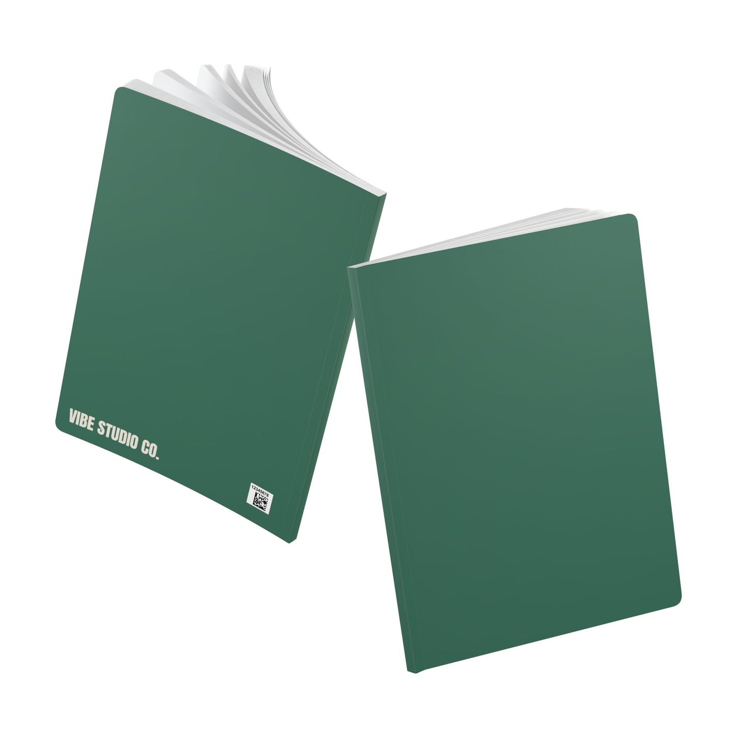 Leaf Green Color Coordinated Collection A5 Lined Journal