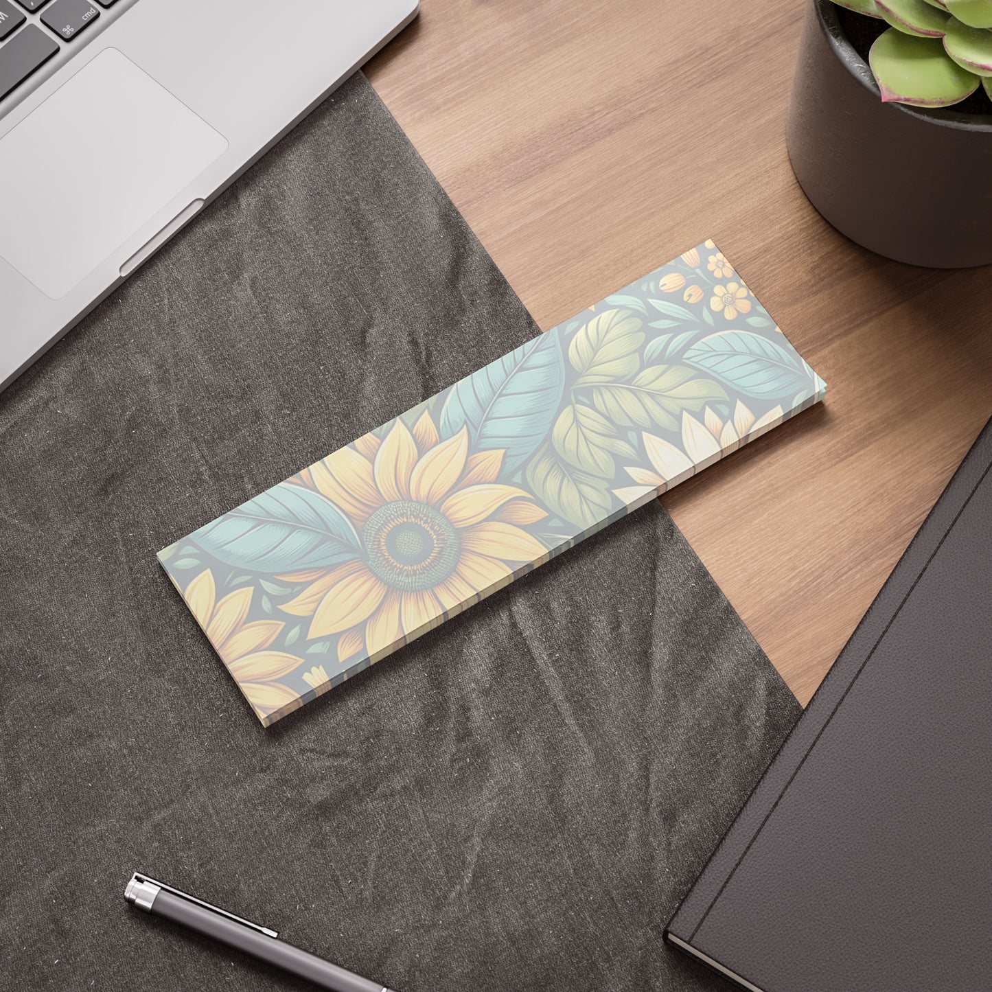 Sunflower Grove Sticky Notes Sunflower Post It Notes Botanical Notes (7 Sizes)