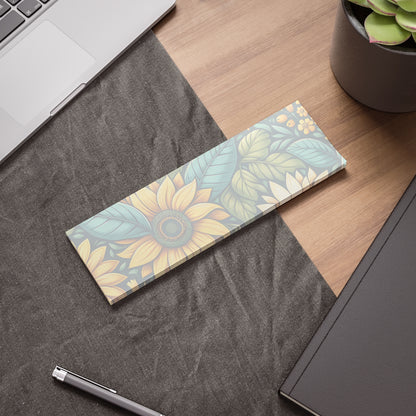 Sunflower Grove Sticky Notes Sunflower Post It Notes Botanical Notes (7 Sizes)