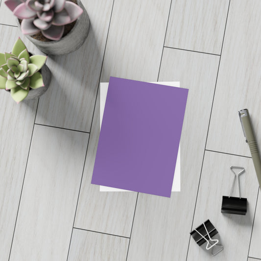 Purple Post Card Color Coordinated Collection Sets (10, 30 or 50)