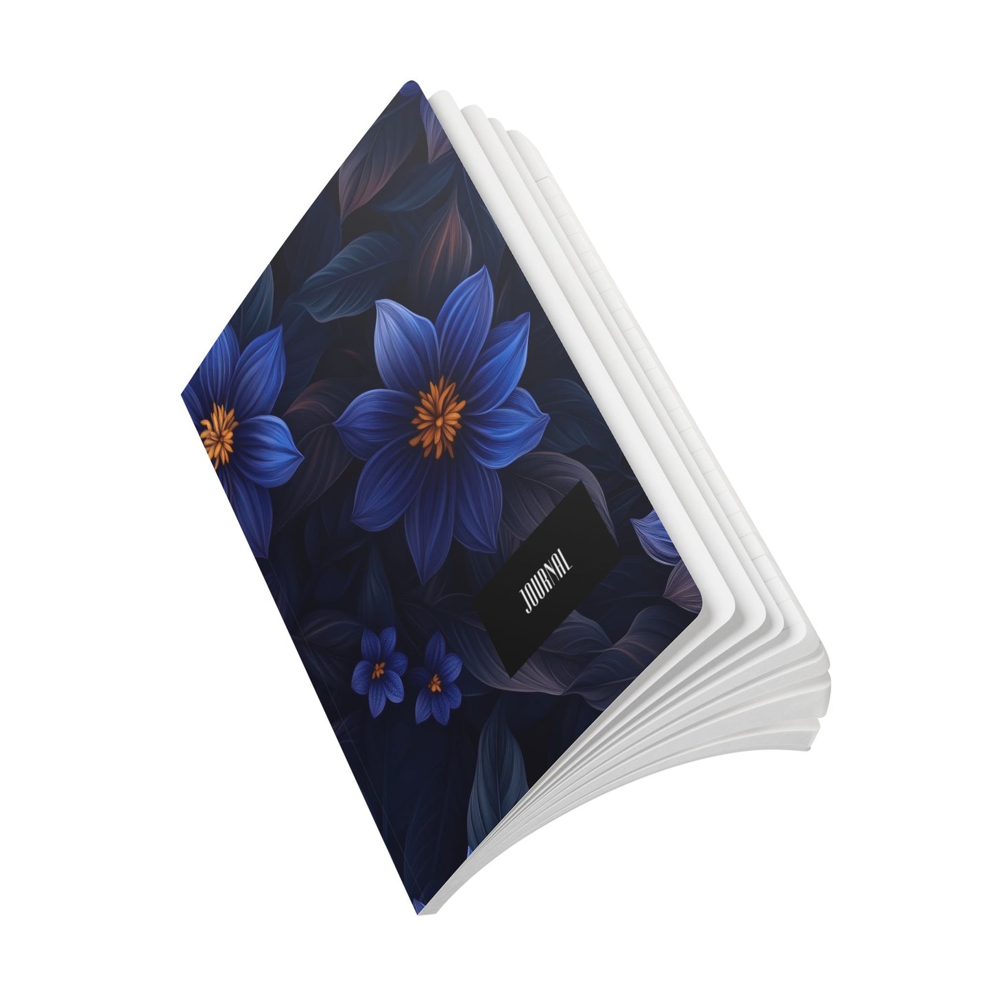 Blue Floral Heaven A5 Lined Journal