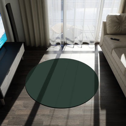 Forest Coordinated Round Rug 60 Inch Floor Rug Minimal Home Decor Living Room Rug