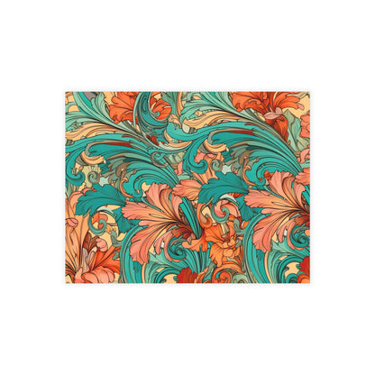 Coral Flourish Postcards Botanical Floral Postcard Set
