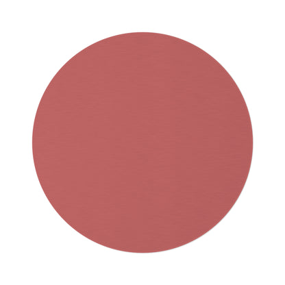 Red Autumns Coordinated Round Rug 60 Inch Floor Rug Minimal Home Decor Living Room Rug