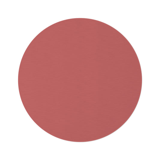 Red Autumns Coordinated Round Rug 60 Inch Floor Rug Minimal Home Decor Living Room Rug