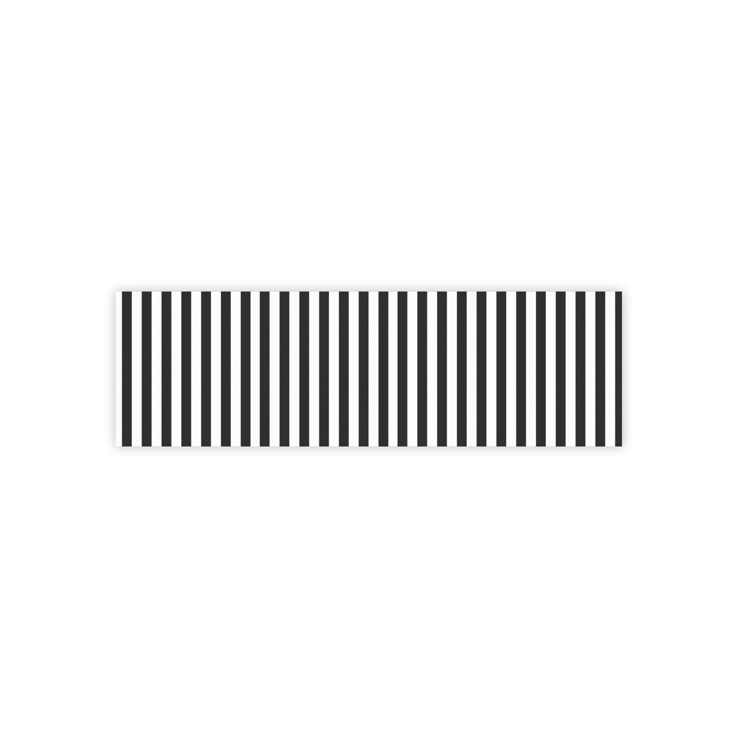 Black Stripe Sticky Notes (7 Sizes)