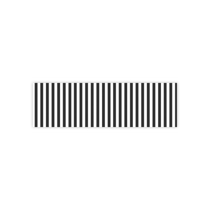 Black Stripe Sticky Notes (7 Sizes)
