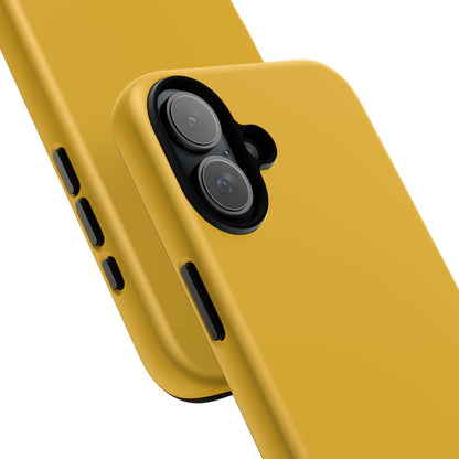 Honey Yellow Tough Cell Phone Case Matte or Glossy Protective Case iPhone Samsung