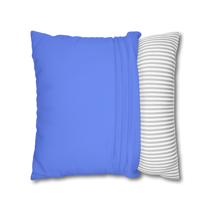 Periwinkle Canvas Pillow Cover 20x20
