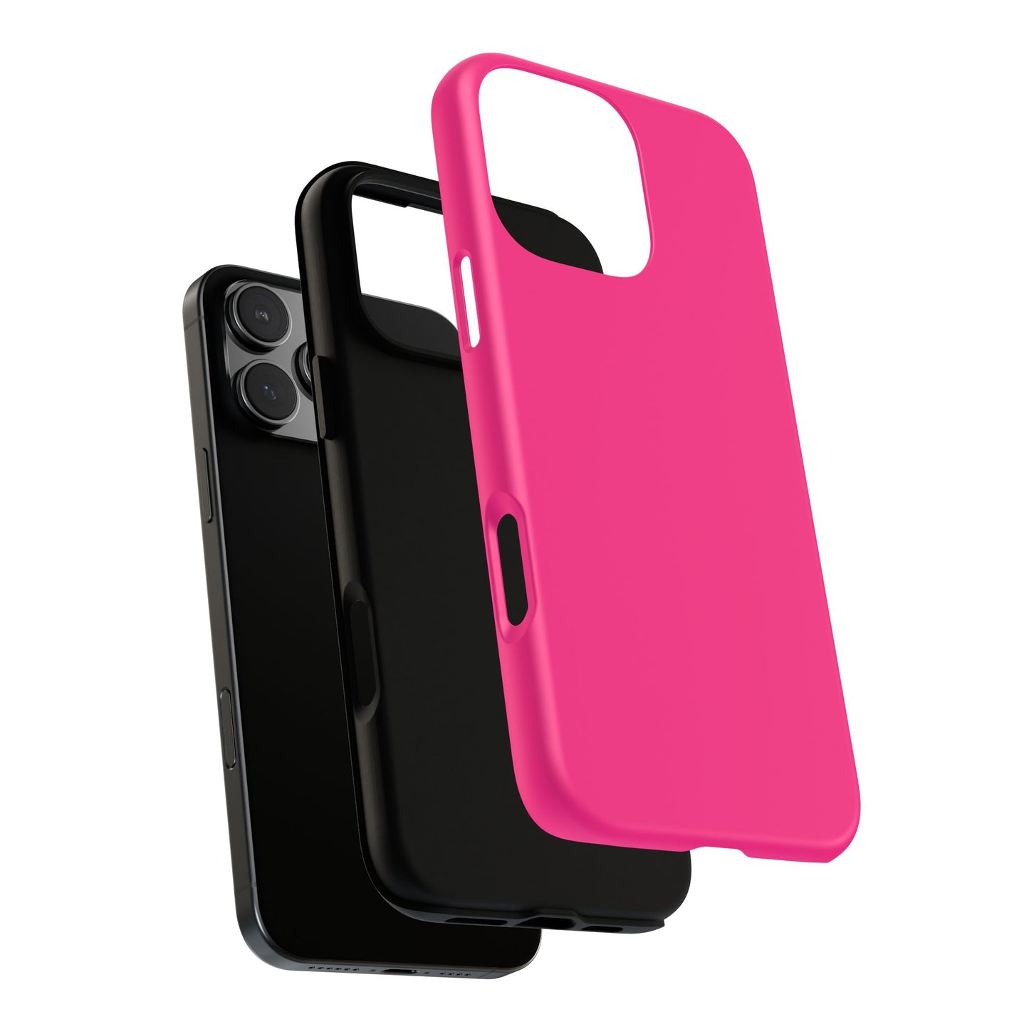 Pink Tough Cell Phone Case Matte or Glossy Protective Case iPhone Samsung
