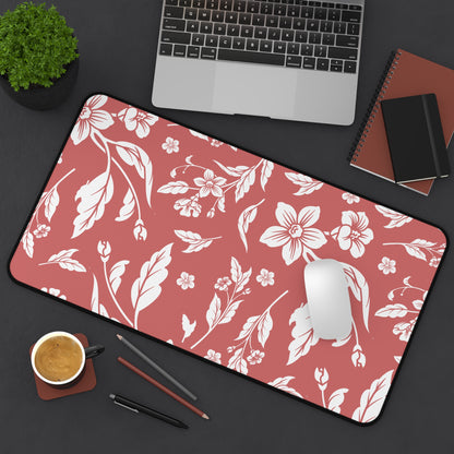 Red Autumns Floral Desk Pad (12x18, 12x22 or 16x32)