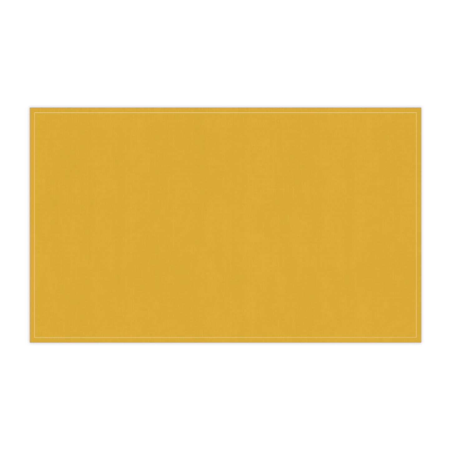 Honey Yellow Cotton Twill Tea Towel 18 x 30