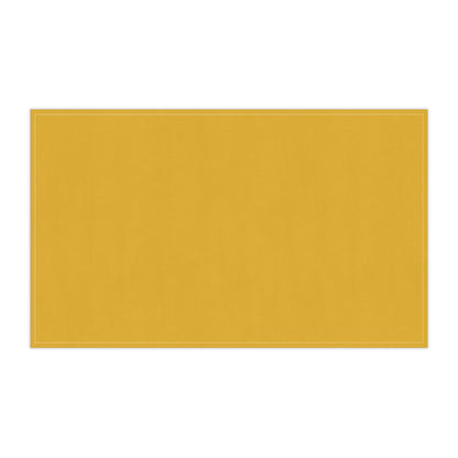 Honey Yellow Cotton Twill Tea Towel 18 x 30