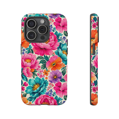 Dreamy Floral Tough Phone Case iPhone Samsung Floral Phone Cover