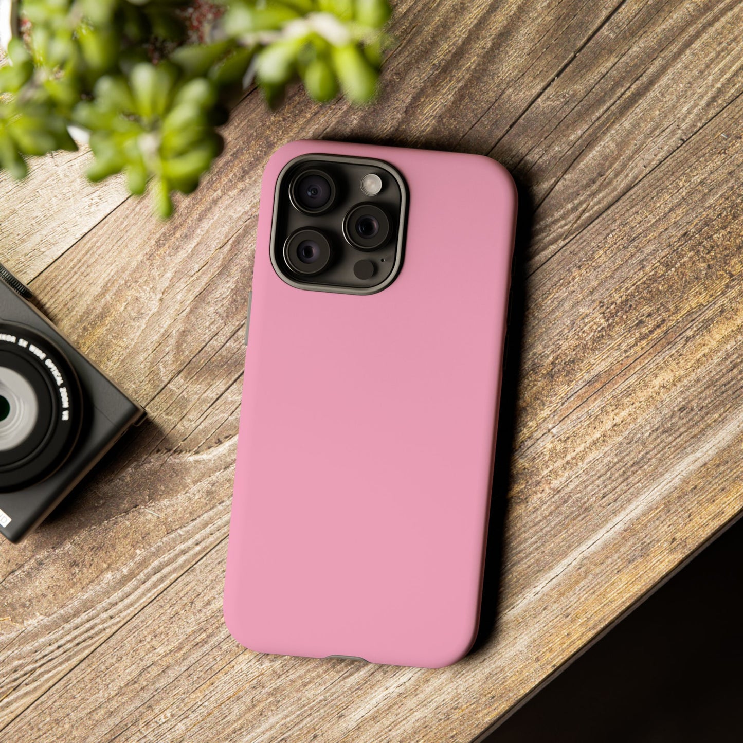 Light Pink Tough Cell Phone Case Matte or Glossy Protective Case iPhone Samsung