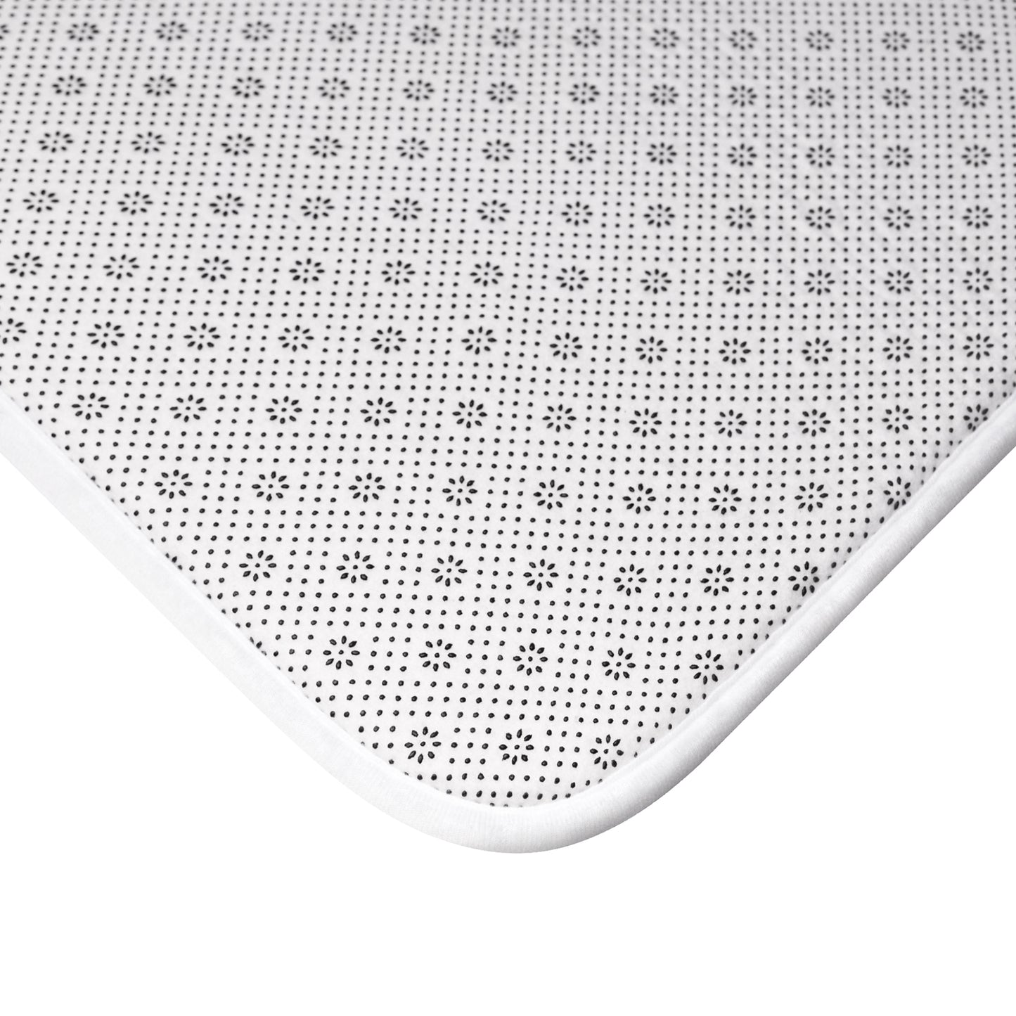Dreamy Floral Bath Mat Floral Bathroom Mat