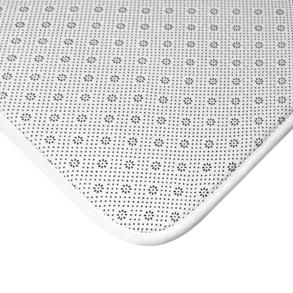 Dreamy Floral Bath Mat Floral Bathroom Mat