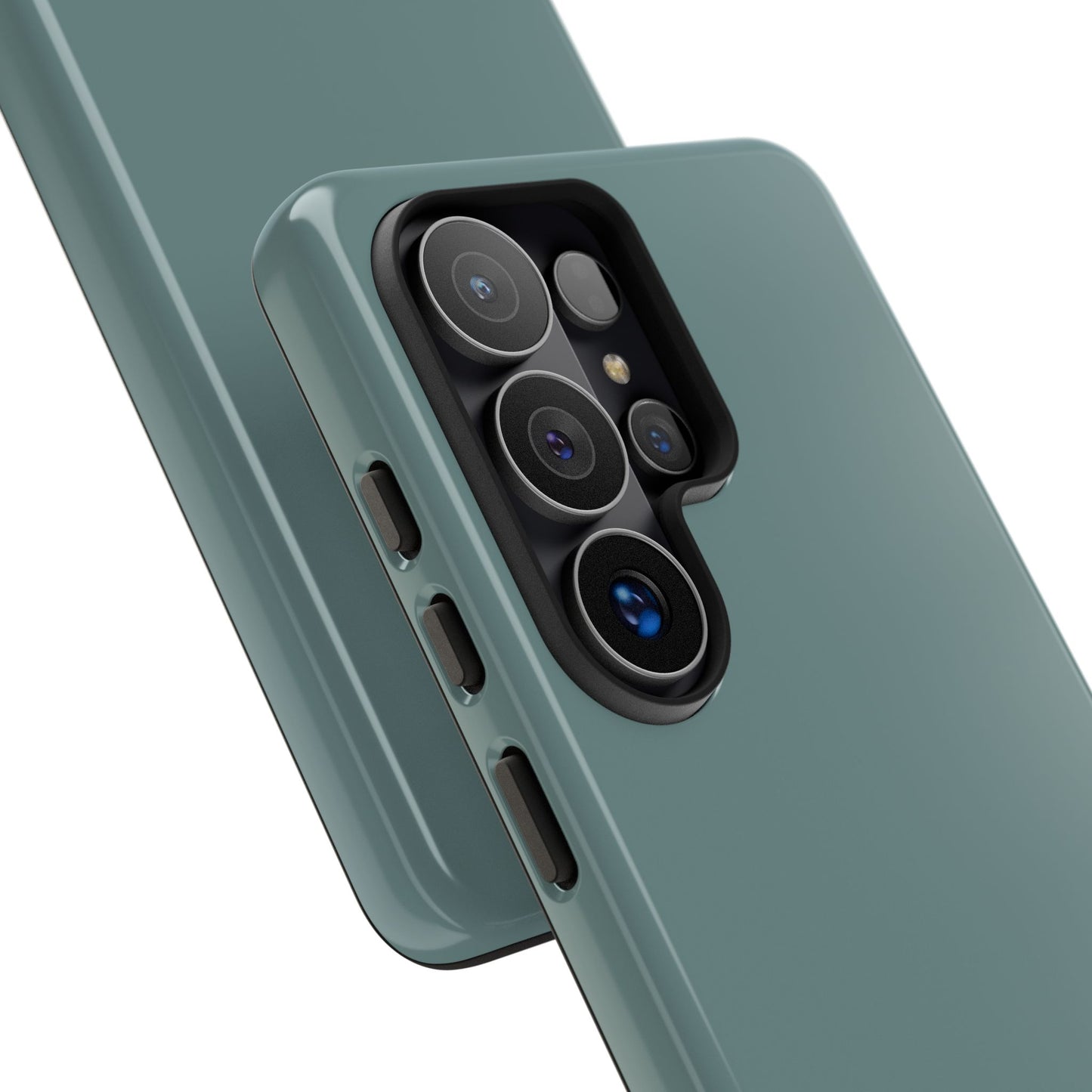 Dusty Blue Tough Cell Phone Case, Matte or Glossy Iphone and Samsung