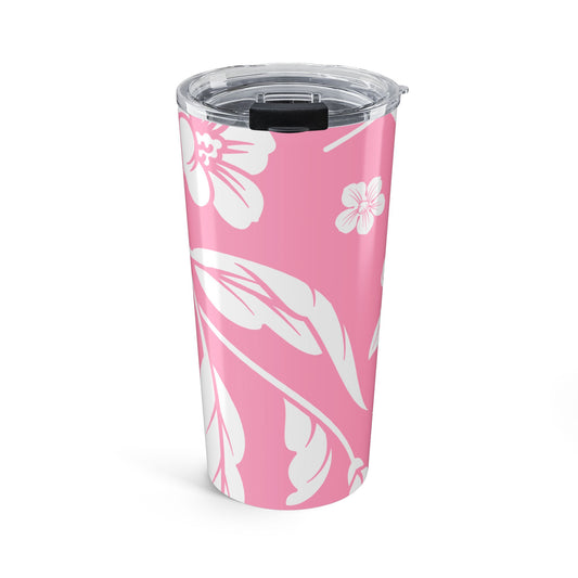 Light Pink Floral 20oz Stainless Steel Tumbler | Coordinated Collection