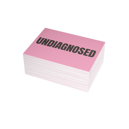 Light Pink Postcard Set Pack of 10, 30 or 50 w/ Envelopes | Coordinated Collection