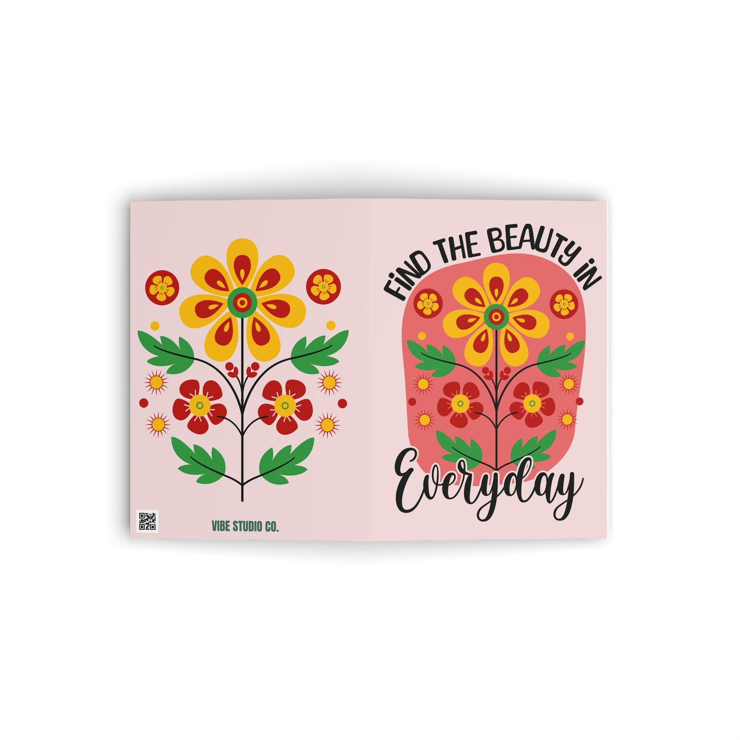 Find The Beauty Everyday Folded Note Card Set | Coordinated Collection
