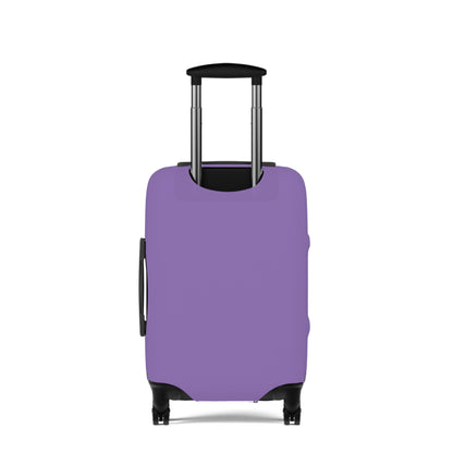 Purple Luggage Cover Travel Suitcase Cover Protective Stretch Cover