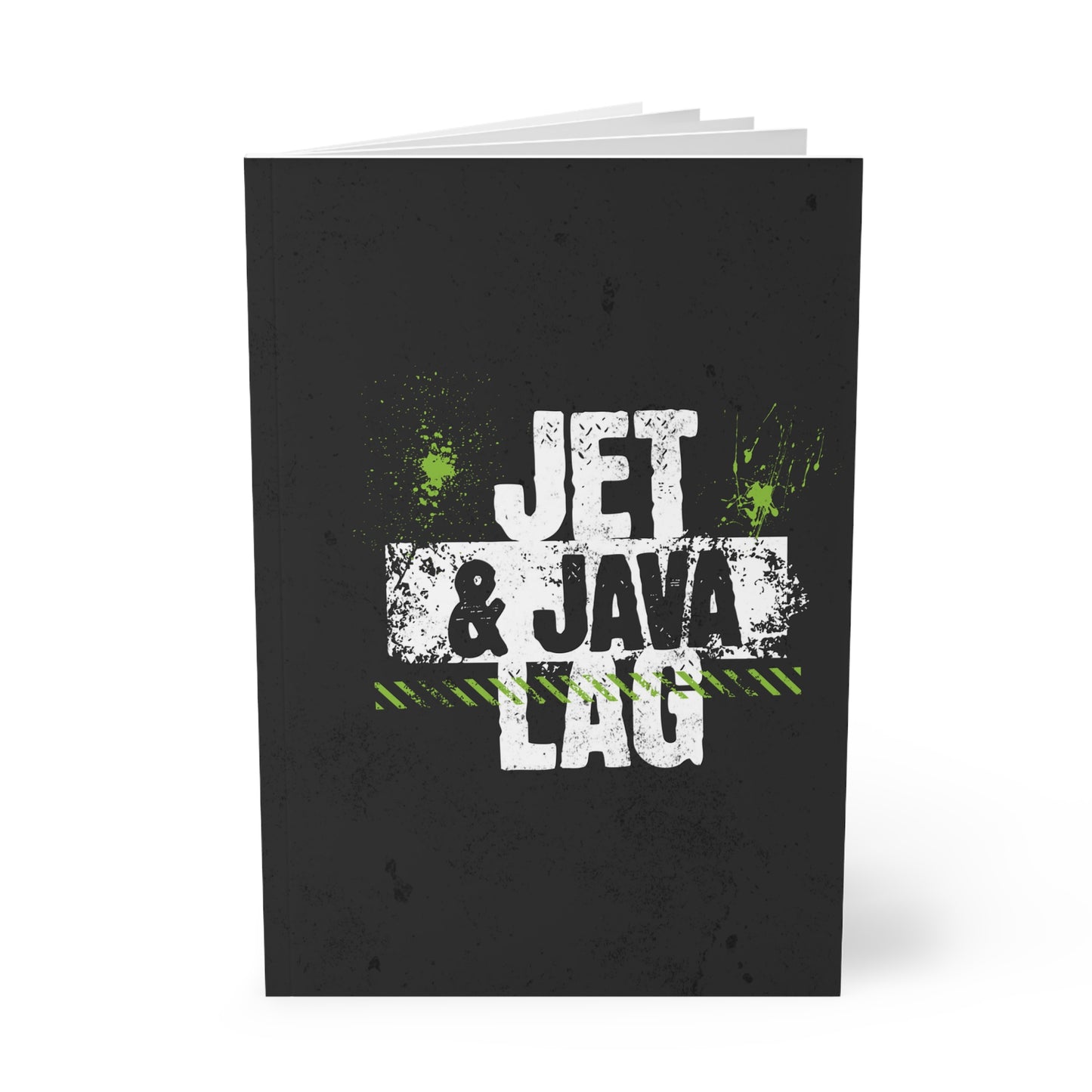 Jet Lag and Java Travel Journal A5 Softcover (EU & Europe Only)