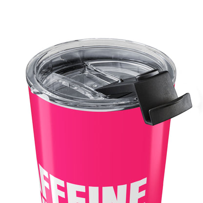 Pink Caffeine Vibes 20oz Stainless Steel Tumbler | Color Coordinated Collection