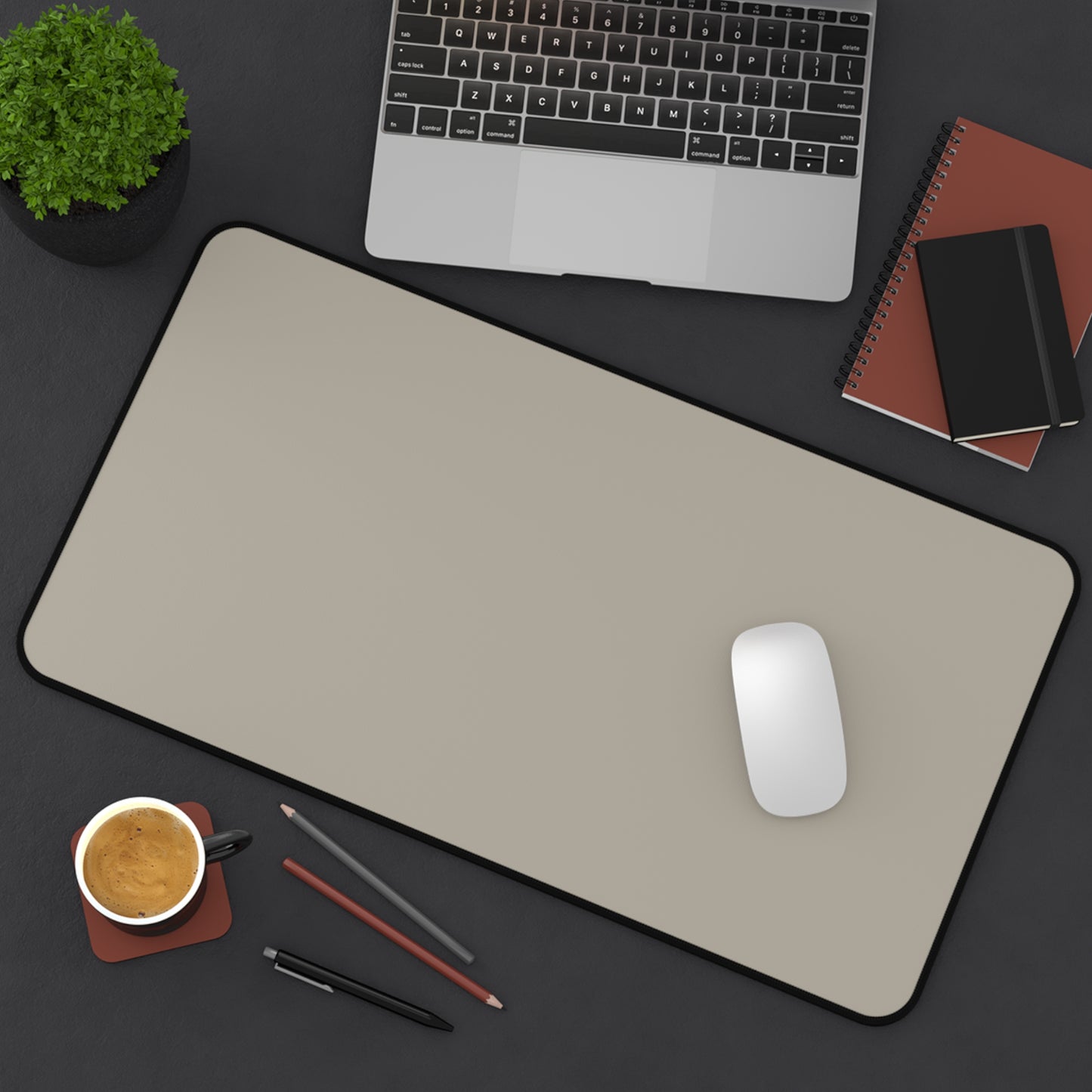 Warm Stone Desk Mat Color Coordinated Collection (12x18, 12x22, 16x32)
