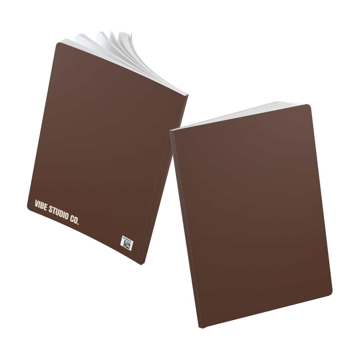 Chocolate Brown Color Coordinated Collection A5 Lined Journal