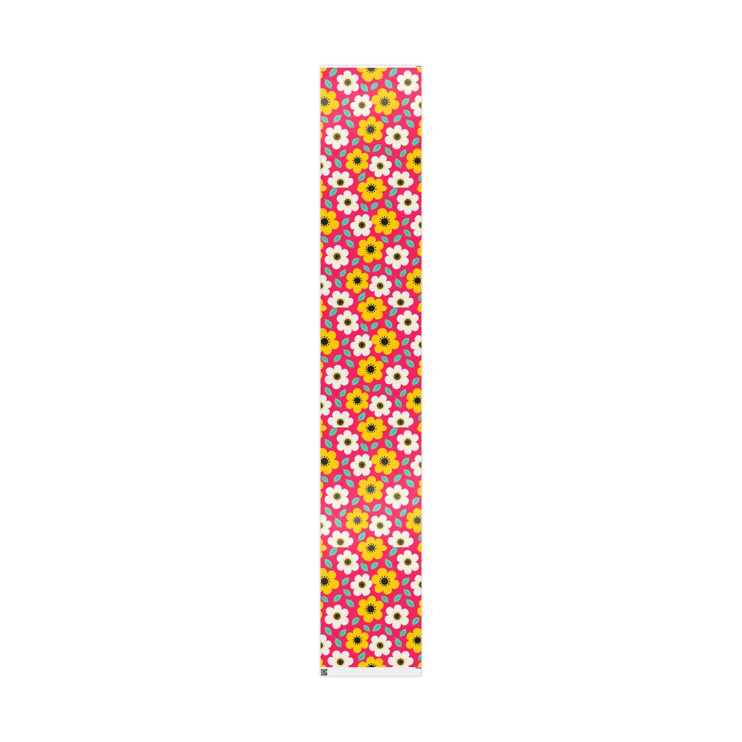 Happy Flower Wrapping Paper Retro Daisy Gift Wrap