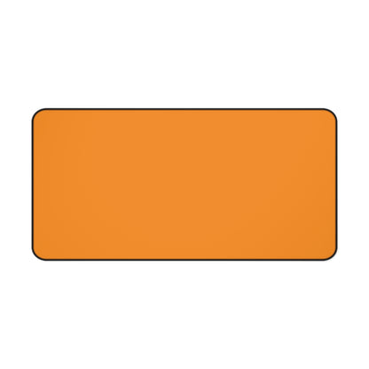 Tangerine Desk Mat Color Coordinated Collection (12x18, 12x22, 16x32)