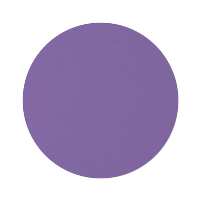 Purple Coordinated Round Rug 60 Inch Floor Rug Minimal Home Decor Living Room Rug