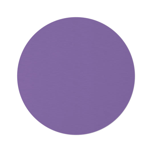 Purple Coordinated Round Rug 60 Inch Floor Rug Minimal Home Decor Living Room Rug
