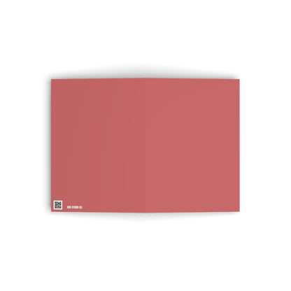 Red Autumns Note Card Color Coordinated Collection
