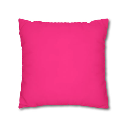 Pink Canvas Pillow Cover 20x20