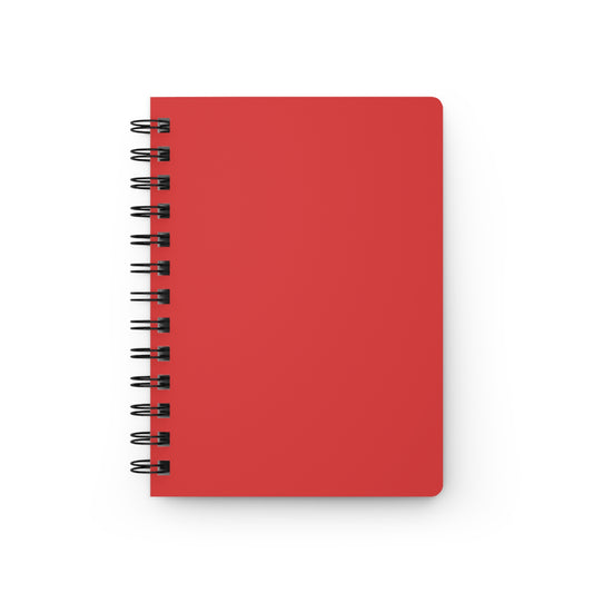 True Red Spiral Lined Notebook 150 Page Journal | Coordinated Collection