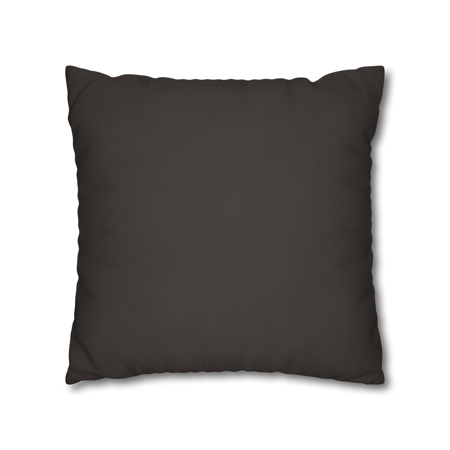 Muted Charcoal Canvas Pillow Cover 20x20